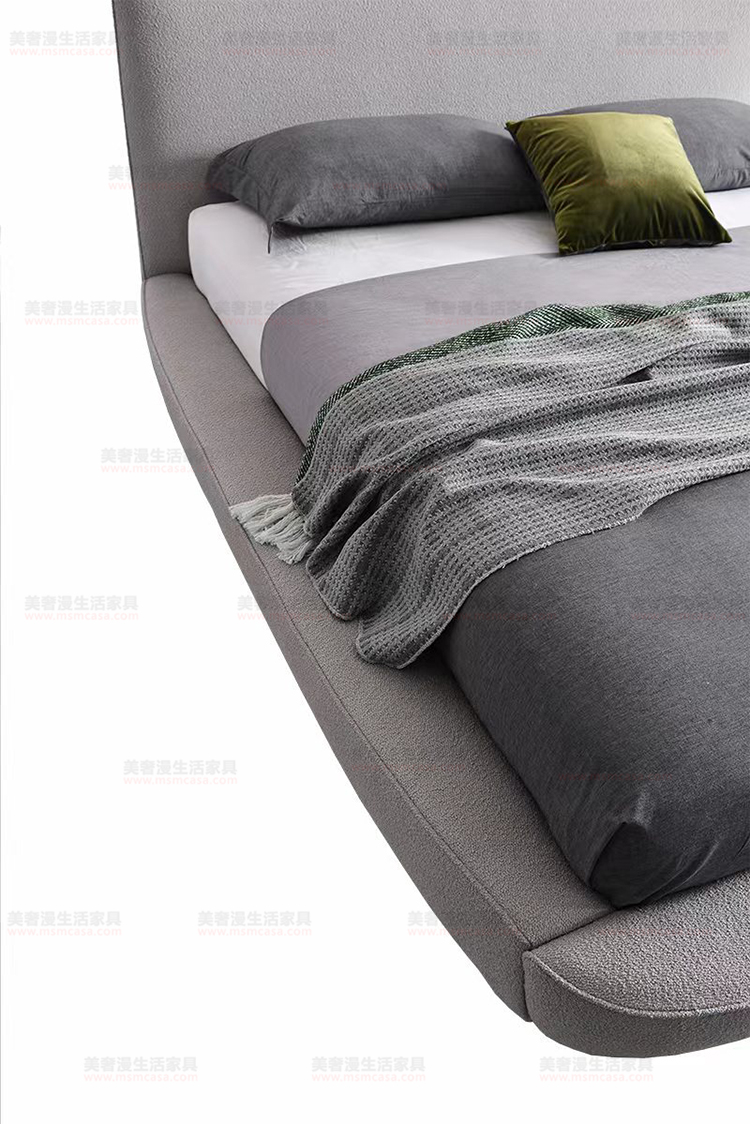 美奢漫意式極簡棉麻海綿軟床XM-005#