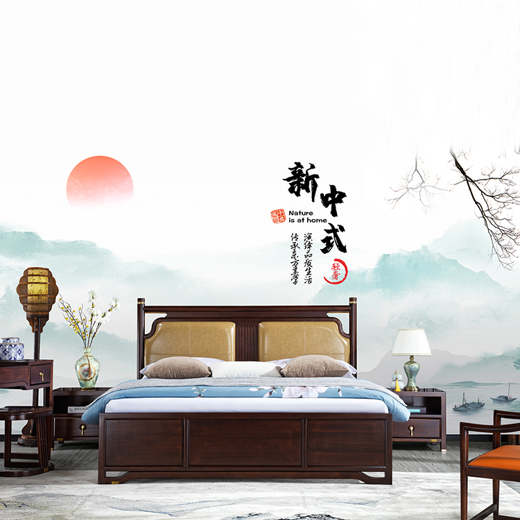 選擇美奢漫新中式實(shí)木家具，營造簡潔雅致的禪意空間