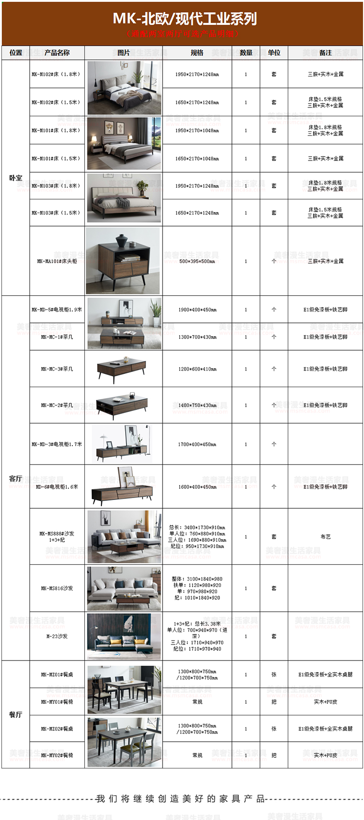 美奢漫現(xiàn)代麥考系列