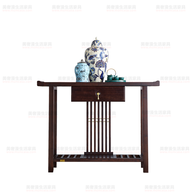 美奢漫新中式金絲檀木玄關(guān)ZSX006#