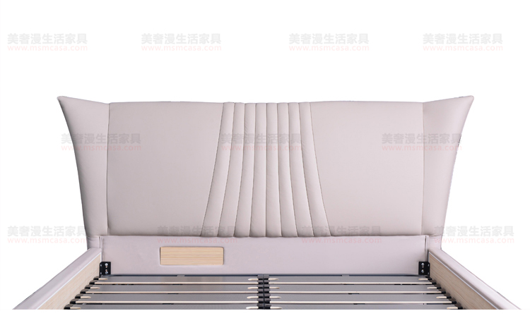 美奢漫高背科技布軟床XM-7319A#