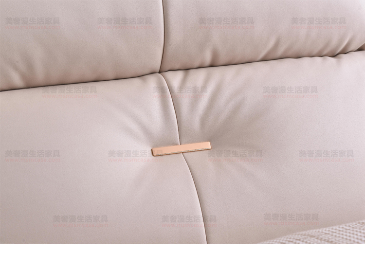 美奢漫粉色科技布軟床XM-7315B#