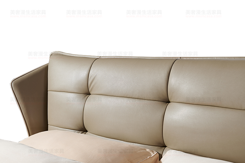 美奢漫極簡(jiǎn)科技皮軟床WN-C2088#